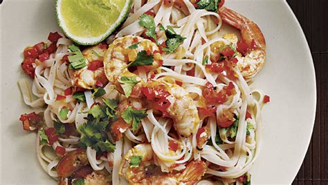 rice-noodles-with-shrimp-and-cilantro image
