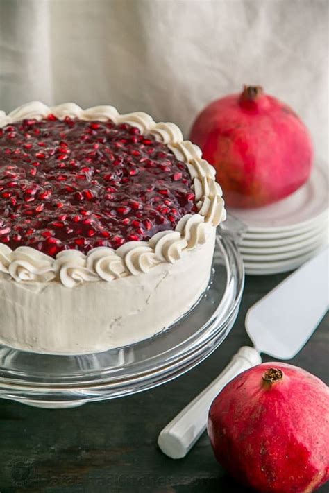 christmas-pomegranate-cake-recipe-natashaskitchencom image