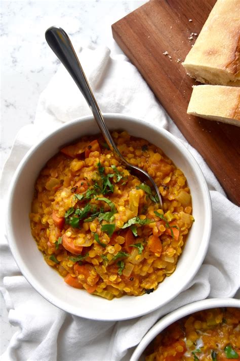red-lentil-stew-healthy-winter-dinner image