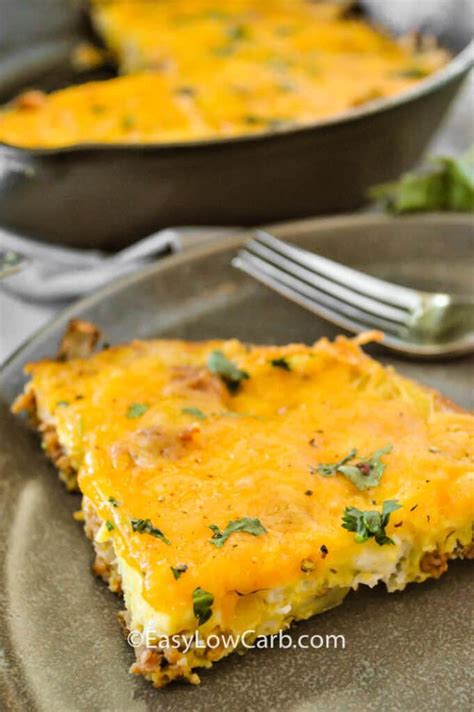 cheesy-chorizo-frittata-easy-low-carb image