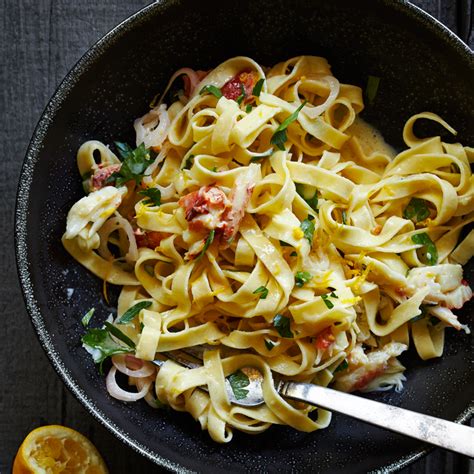crab-pasta-with-prosecco-and-meyer-lemon-sauce image