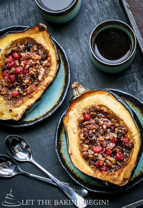 acorn-squash-with-walnuts-cranberry-let-the image