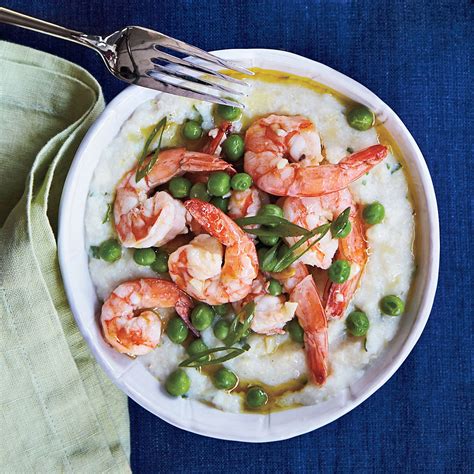 shrimp-with-goat-cheese-grits-recipe-myrecipes image