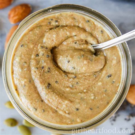 mixed-nut-butter-with-seeds-girl-heart-food image