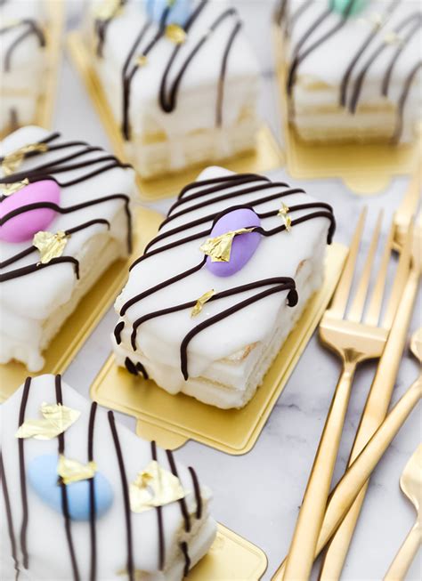 almond-genoise-mini-cakes-sprinkle-bakes image