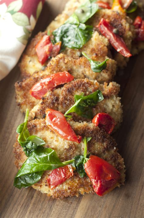 italian-pork-cutlet-florentine-wishes-and-dishes image