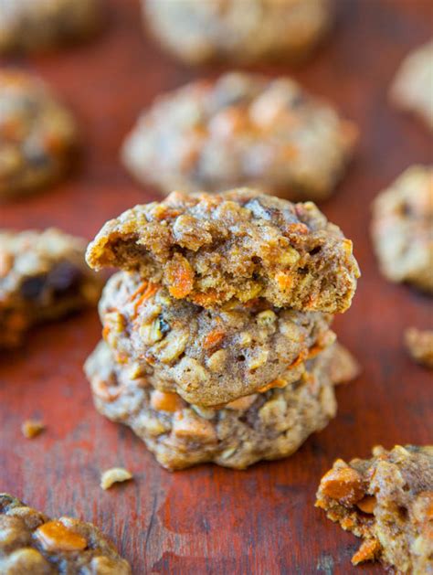 soft-and-chewy-spiced-carrot-cake-cookies-averie image
