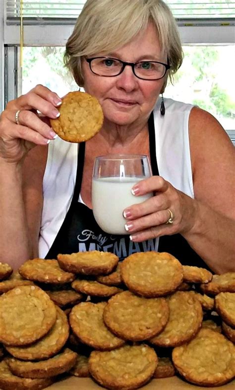 chewy-coconut-oatmeal-dishpan-cookies-meemaw image
