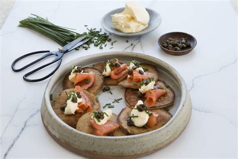 buckwheat-pancakes-with-smoked-salmon-and-capers image