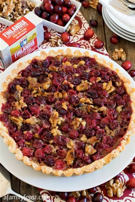 cranberry-walnut-tart-a-family-feast image