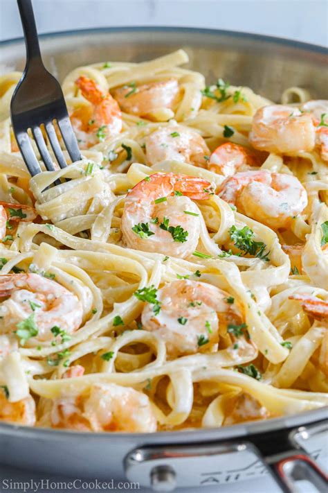 shrimp-alfredo-pasta-simply-home-cooked image
