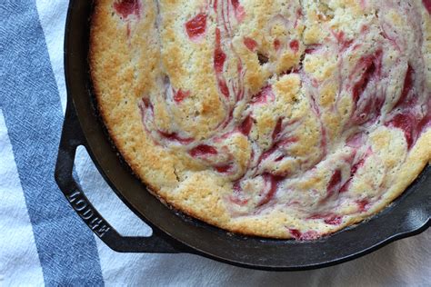 the-lost-kitchen-rhubarb-spoon-cake-recipe-monica image