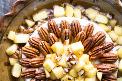 baked-brie-with-apples-pecans-maple-syrup image