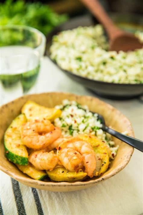 easy-shrimp-zucchini-squash-skillet-kims-cravings image