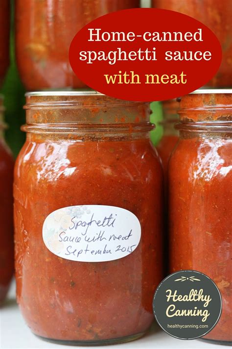 spaghetti-sauce-with-meat-healthy-canning image