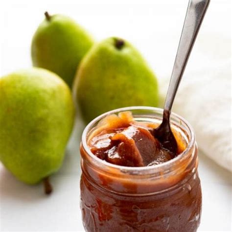 spiced-pear-butter-with-honey-garlic-zest image
