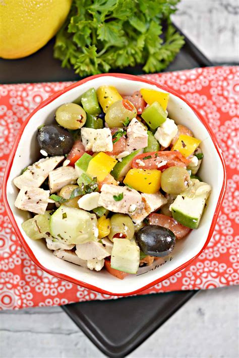 chopped-greek-salad-recipe-with-grilled-chicken image