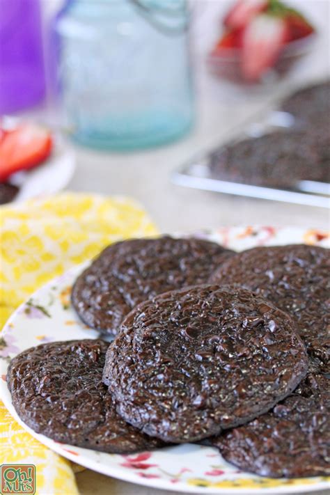 fudgy-chocolate-cookies-for-passover-gluten-free image