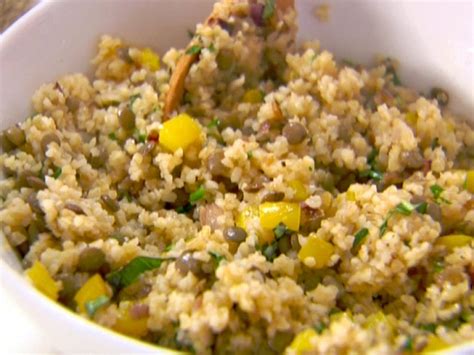 herbed-bulgur-lentil-pilaf-recipes-cooking-channel image