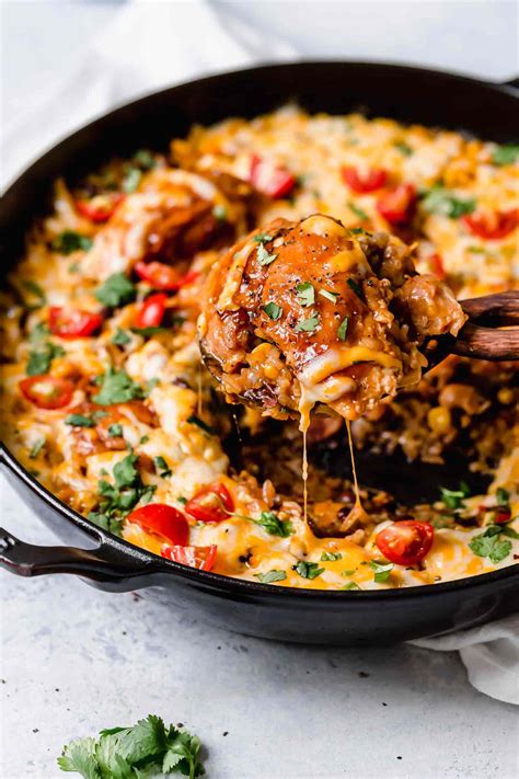 one-pot-bbq-chicken-and-rice-table-for-two-by-julie image