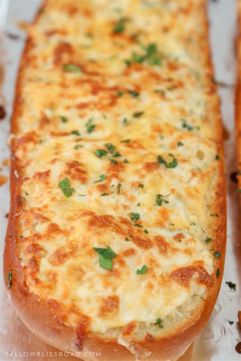 cheesy-garlic-bread-easy-garlic-bread-recipes-yellow image
