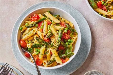 penne-with-asparagus-cherry-tomatoes-italpasta image