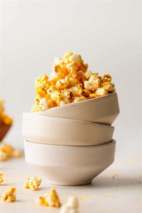 homemade-cheese-popcorn-extra-cheesy-the-cheese image