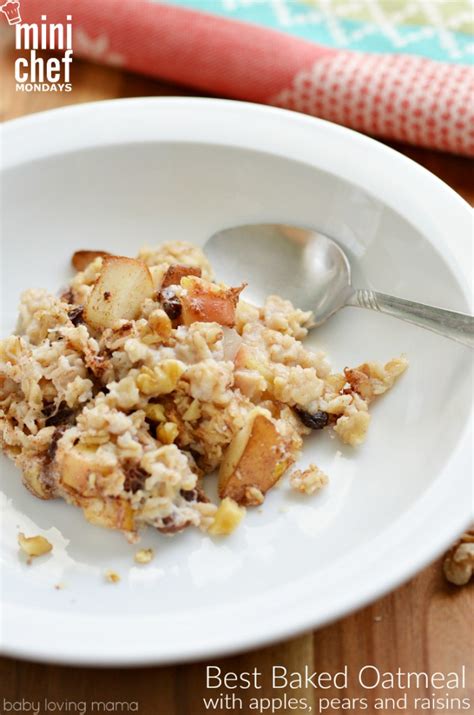 best-baked-oatmeal-recipe-with-apples-and-pears image