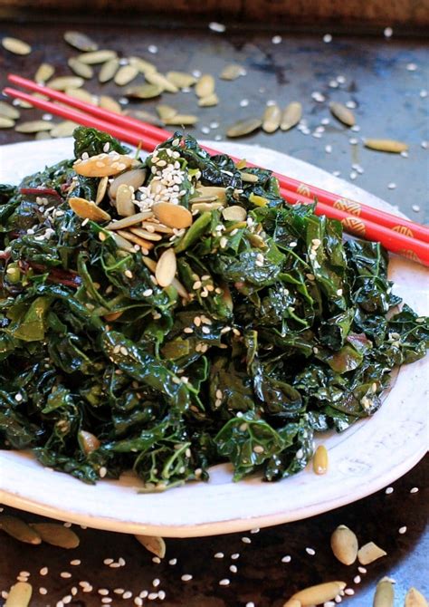 seriously-addictive-spicy-kale-swiss-chard-saute-the image