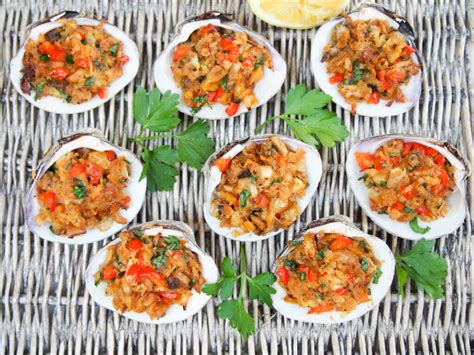 new-england-style-stuffed-clams-carolines-cooking image