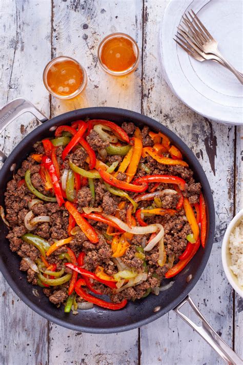 ground-beef-fajitas-recipe-eating-richly image