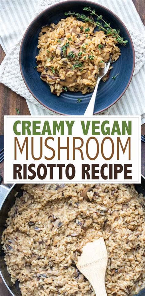 creamy-vegan-mushroom-risotto-recipe-veggies image