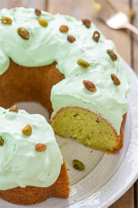 easy-pistachio-cake-pudding-cake-recipe-averie image