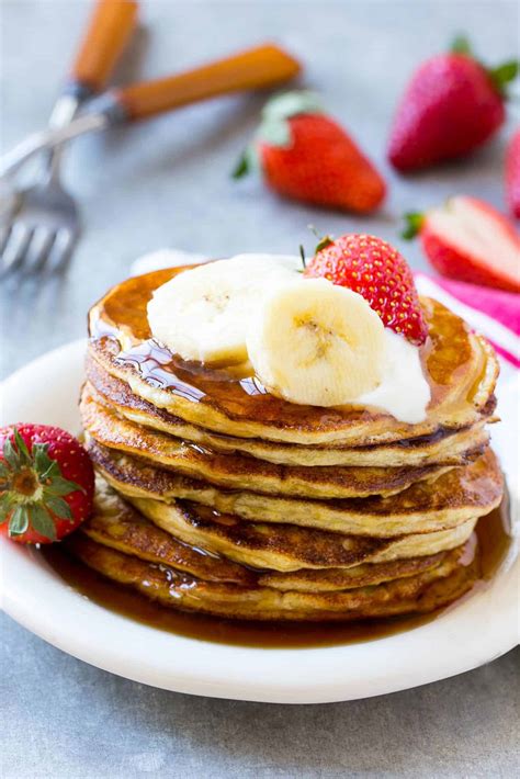 banana-protein-pancakes-recipe-healthy-fitness-meals image