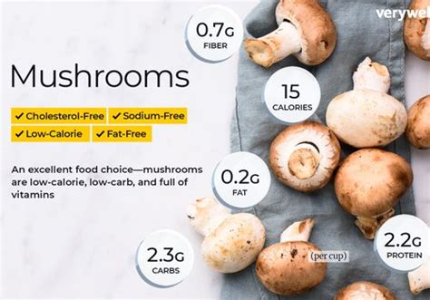 mushroom-nutrition-facts-and-health-benefits-verywell-fit image
