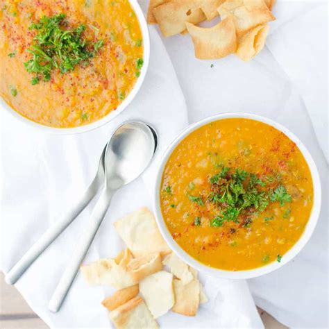 red-lentil-soup-delish-knowledge image