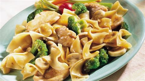 pork-broccoli-and-noodle-skillet-recipe-pillsburycom image
