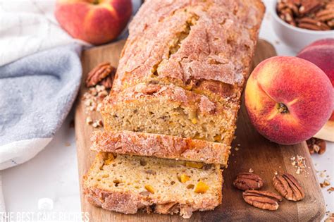 peach-loaf-cake-with-cinnamon-sugar-the-best-cake image