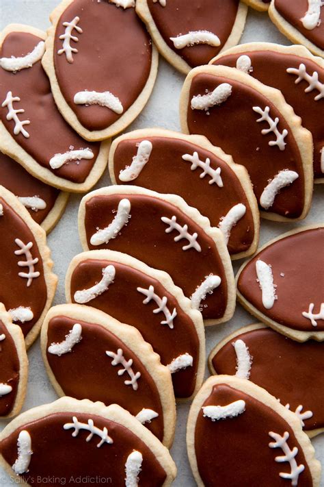 how-to-make-football-cookies-sallys-baking-addiction image