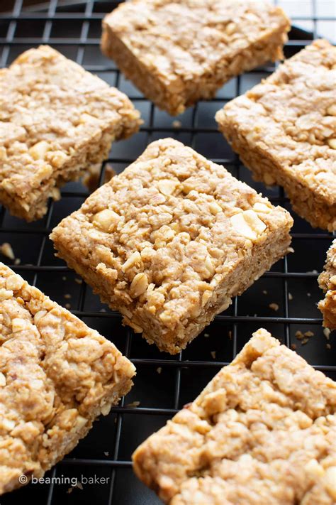 vegan-oatmeal-peanut-butter-cookie-bars-gluten-free image