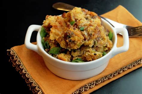 creole-cornbread-stuffing-with-andouille-sausage image