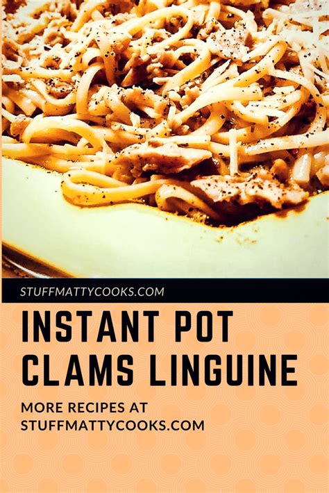 instant-pot-linguine-pasta-with-white-clam-sauce image