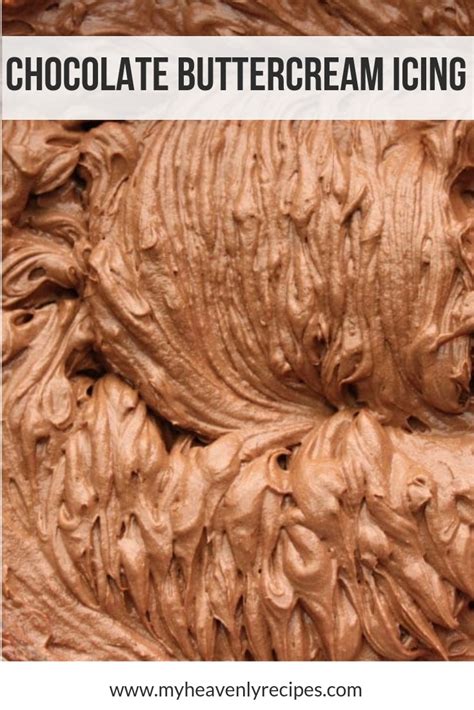 5-ingredient-chocolate-buttercream-icing-my-heavenly image