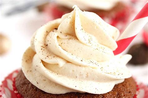 gingerbread-latte-cupcakes-with-eggnog-buttercream image