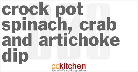 crock-pot-spinach-crab-and-artichoke-dip image