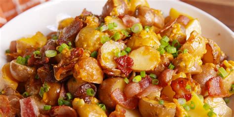 best-loaded-slow-cooker-potatoes-recipe-delish image