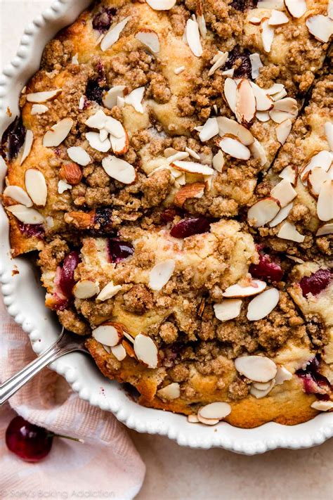cherry-almond-buckle-recipe-sallys-baking-addiction image