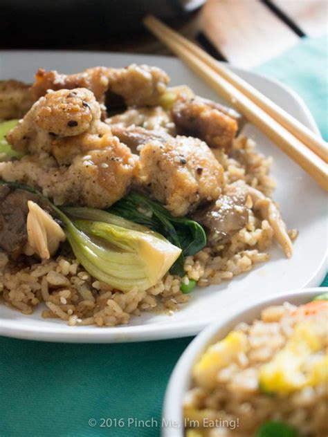 chicken-with-baby-bok-choy-and-mushrooms-pinch image