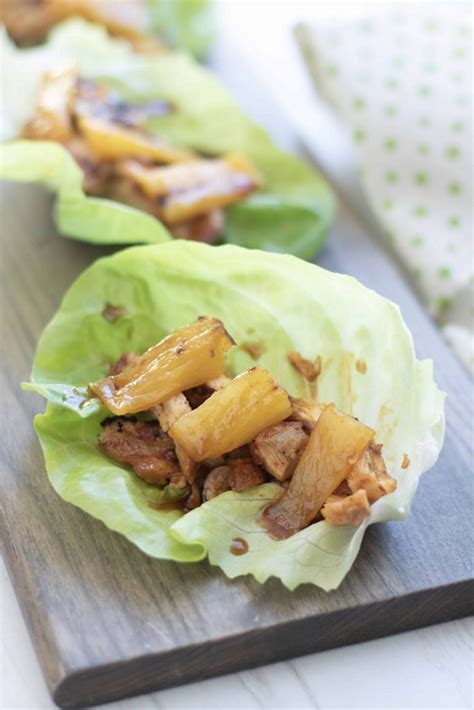 pineapple-chicken-lettuce-wraps-stylish-cravings image