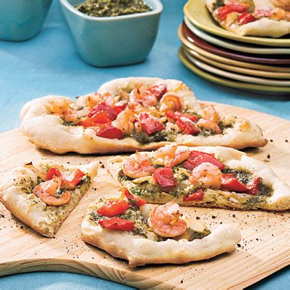 shrimp-pesto-pizza-recipe-myrecipes image